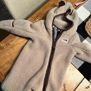 12-18m North Face Fleece Suit